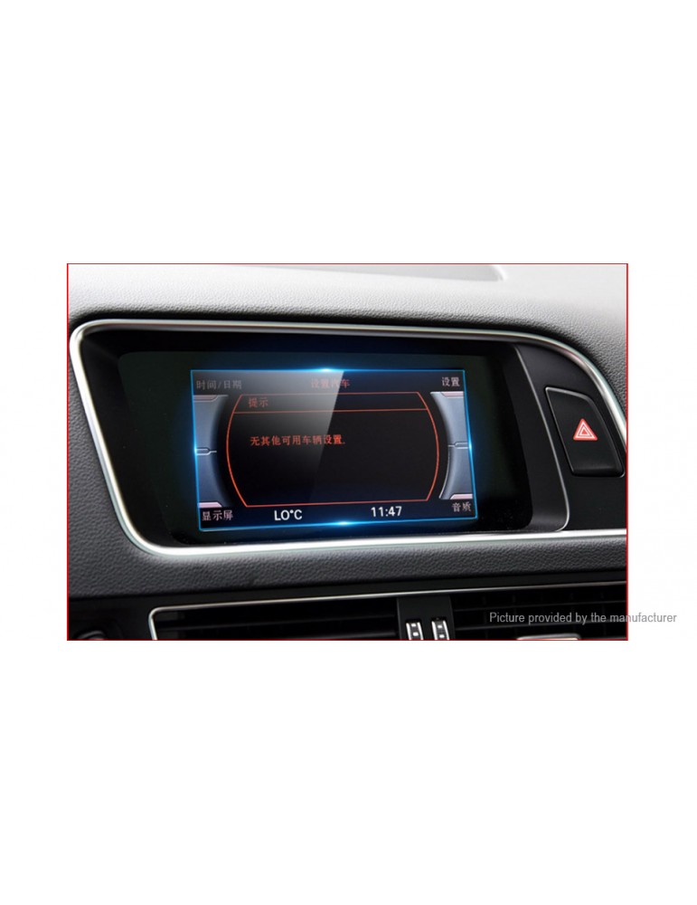 Car Center Control Touch Screen Tempered Glass Screen Protector for Audi Q3 Q5