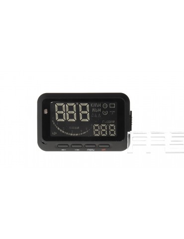 W01 2.8 inch HUD Head-up Display w/ Speedometer / OBD II Cable