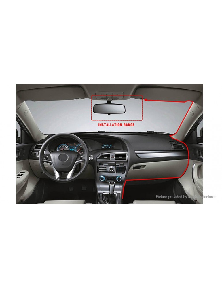 DAB205 3" LCD 1440p Ultra HD Car DVR Camcorder