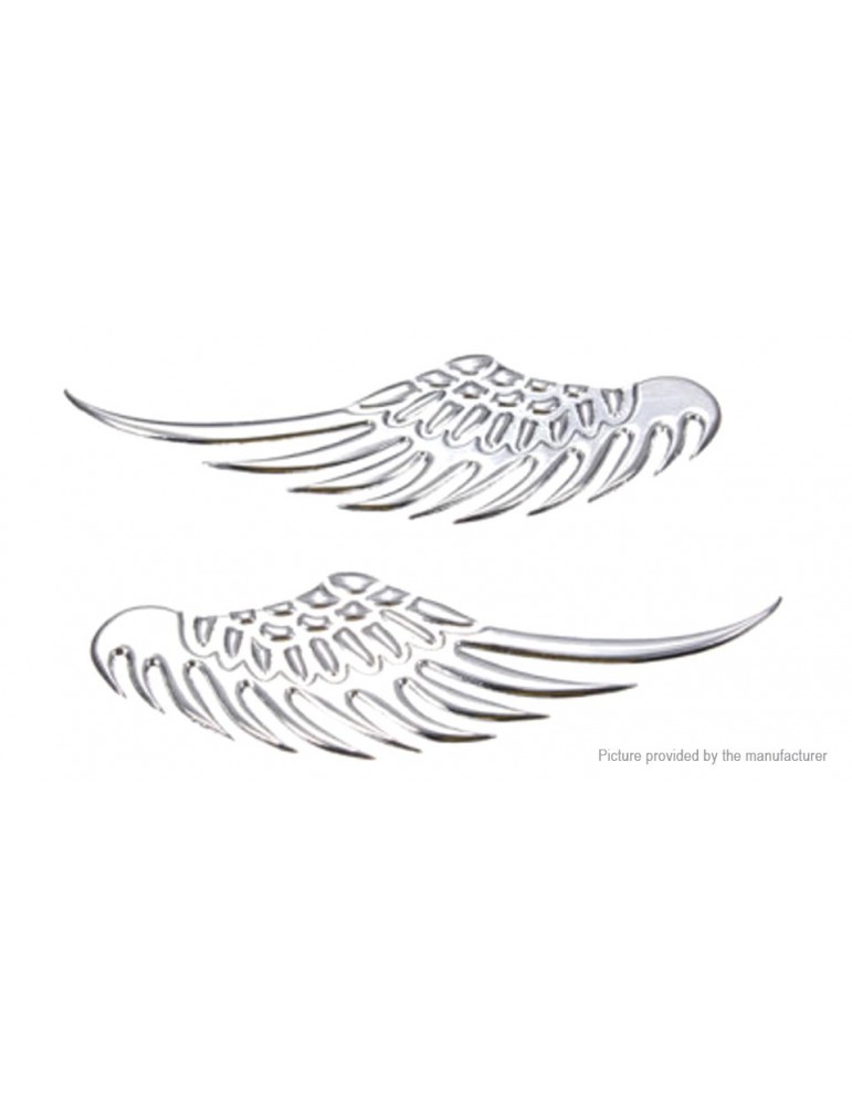 3D Eagle Wings Styled Auto Car Emblem Decal Sticker (Pair)