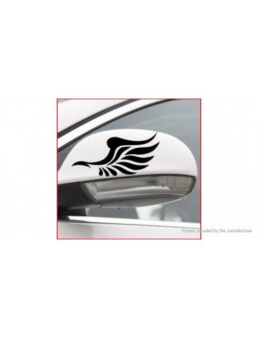 Angel Wing Styled Car Sticker Decals Vehicle Auto Truck Rear View Decoration (2-Pack)