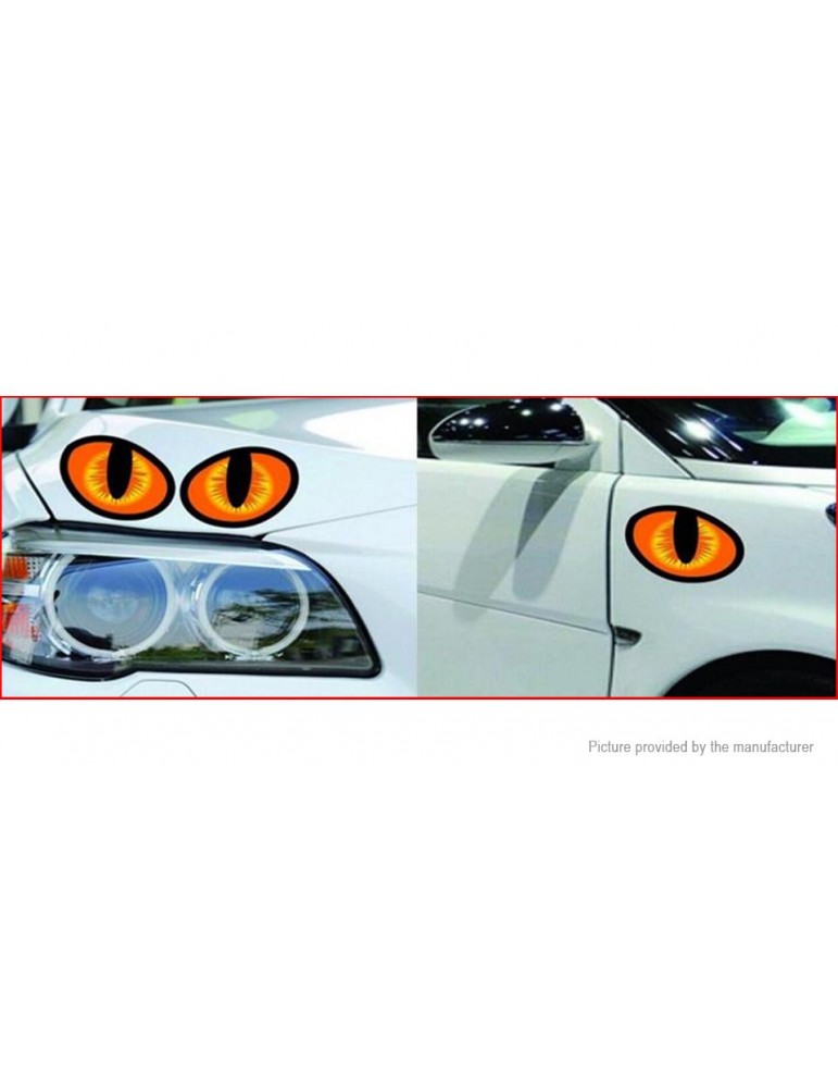 Cat Eye Styled Car Decoration Decal Sticker